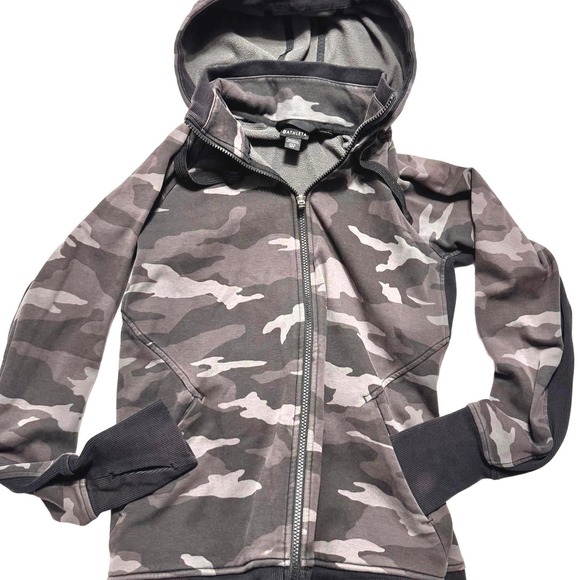 Athleta Tops - ATHLETA Hoodie Women's MT Medium Tall Full Zip Jacket Sweatshirt Thumb Holes